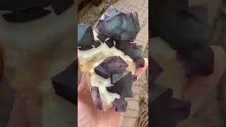 Rare locality - Fluorite Crystals from the De'an mine - DallasStoneworks.com