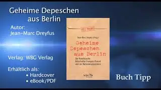 TV.Berlin BuchTipp | Geheime Depeschen aus Berlin