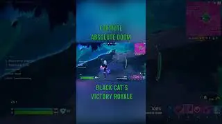 Fortnite Absolute Doom: Chapter 5 Season 4: Black Cat's Victory Royale