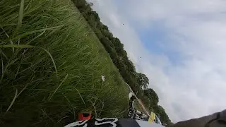LC enduro track, full lap / crash / rescue