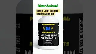 Magnesium Glycinate - Powered by phenomenal supplements