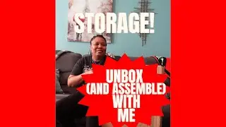 Unboxing and Assembly of Walmart's Mainstays 4 Door 5' Storage Cabinet, Black Oak| 2024