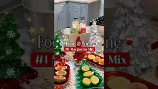Easy holiday margarita idea using Food & Wine&rsquo;s #1 mixer 🍹 #shorts