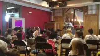 Luke Quaranta West African Drumming | Upturn Arts Music Camp sp by Positive Vibrations Foundation
