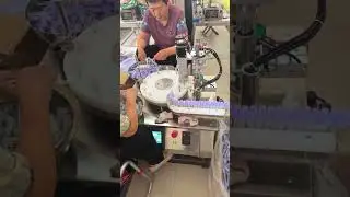 Small bottle tabletop small filling and capping machine #packingmachine #fillingmachine #filling