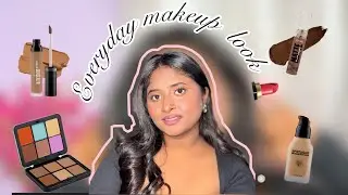 Everyday makeup look for dusky skin 💄