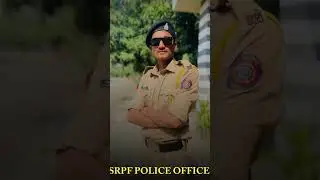 SRPF POLICE OFFICER 🚨👮#srpf#police#daund#youtubeshorts#viral#shortvideo