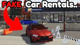 Я открыл ФЕЙКОВЫЙ бизнес по прокату автомобилей в Roblox Greenville.