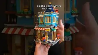 building the #lego creator toyshop set #31105 #bricklinghouse #afol #legobuild #legostopmotion
