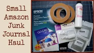 Small Amazon Haul | Some Junk Journal Supplies