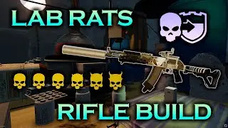 [PAYDAY2] Lab Rats Death Sentence (no downs) | Anarchist Rifle build
