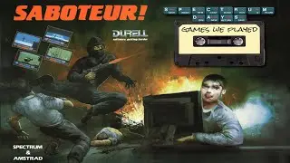 Saboteur! review of the retro ZX Spectrum game classic by Clive Townsend  - podcast episode 15