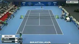 Alex Molcan (SVK) vs Tallon Griekspoor (NED) Bratislava challenger SemiFinal