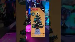 The Legend of Zelda Mini Christmas Tree #legendofzelda #gaming #gamingdecor