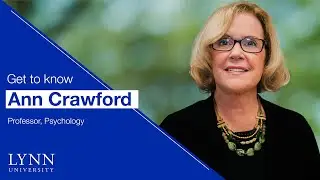 Get to know Dr. Ann Crawford
