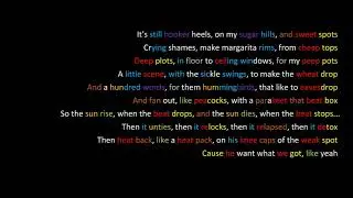 Lupe Fiasco - Mural - Rhymes Highlighted
