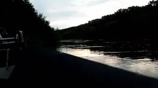 The Tisza river in Hungary