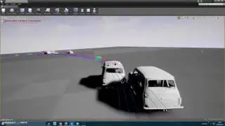 Blueprint Racing AI : AI Racing The Track