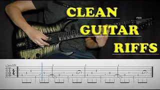 10 Great CLEAN Guitar Riffs