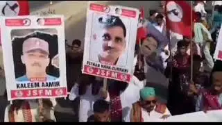 JSFM holds grand cultural rally in Jamshoro,demand recovery of enforced disappeared Sindhi activists