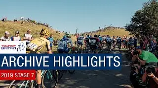 2019 Tour of Britain | Stage seven highlights | Warwick to Burton Dassett