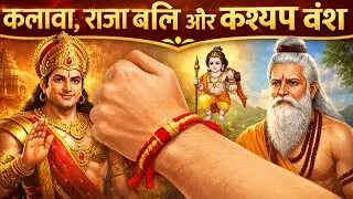 Kalava (protective thread), King Bali and the Kashyap dynasty