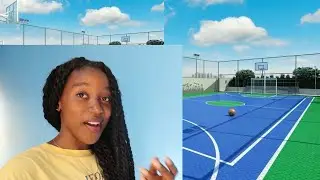 West African girl plays Basketball 🏀 [Sierra Leone🇸🇱]