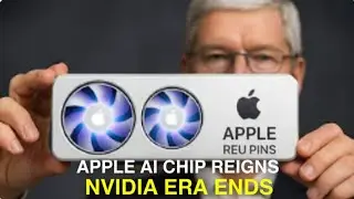 Правление Nvidia подходит к концу: Apple представила самый мощный чип для искусственного интеллек...