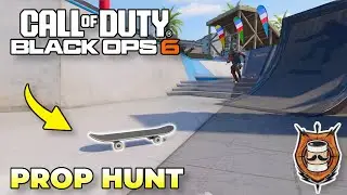 BLACK OPS 6 - THE SKATE BOARD IS OP IN PROP HUNT!