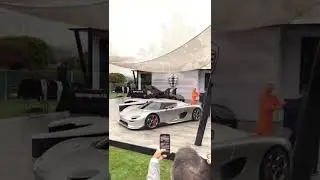 The New Koenigsegg CC850 5.0-liter V8 making 1185 horsepower