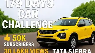 Days 2 ➡️ 180 Days Car Challenge &mdash; Target: 50k Subscribers & 30 Lakh Views! 🚗🔥
