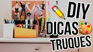 Organizando seu espaço de desenho (Dicas, Truques, DIY)