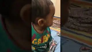 Abdullah can stand holding bed!!!!!!!