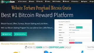 New Faucet Gratis Bitcoin Ptc,mining, Stalking Cryptoclaim, Tribuncrypto
