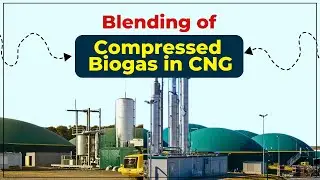 Blending of compressed biogas in CNG.