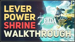 Lever Power Shrine Legend of Zelda Tears of the Kingdom