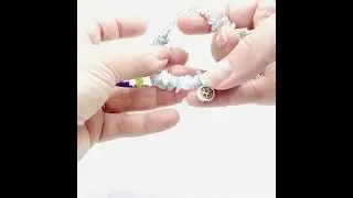 zodiac  gemstone bracelet with silver star sign charm