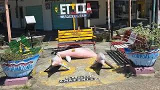 Pasando de Leticia a Tabatinga sin DNI ni control aduenero! Esta frontera es libre #Colombia #Brasil