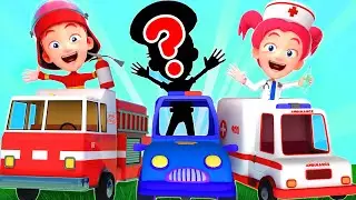 Who Is It? 🚒🚓🚑 Choose the Rescue Team! | Kids Song by Nomad Kids