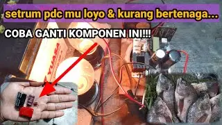 Cara menambah daya kejut setrum PDC Mini 2 mosfet