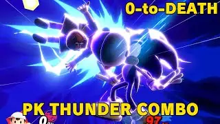 Ness 0 to Death PK Thunder 2 Combo | [Smash Ultimate]