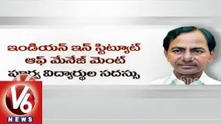 CM KCR in Singapore tour to address in IIM alumni conference