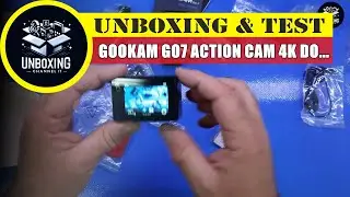 Action Cam 4K Doppio Schermo 20MP WiFi - Economica ma interessante GOOKAM Go7