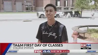 Transfer Student Shares First-Day Experience at Texas A&M