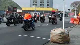 Greymouth motorcycle street races 2025 #Greymouth#motorbikeracing