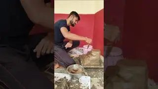 Ganpati Murti Making Day -2🪷&hearts;️ #ganeshchaturthi #ganpatibappa #ganeshchaturthi2025