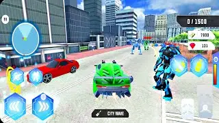 Car Simulators 2 - Flying Helicopter Car Robot - Car Driving Simulators - Android ios Gameplay