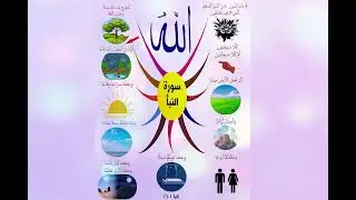 هيا أحبتي نحفظ سورة النبأ بالخريطة الذهنية 🌷🌿