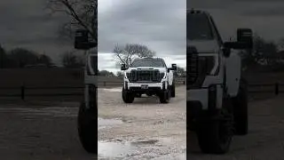 2024 GMC 3500HD Denali Ultimate w/ a 6&rdquo; lift, 37&rsquo;s on 24&rsquo;s built by RP Elite! #truck #shorts