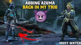 Adding Azuma Back In My Trio After Longtime 🗿Because... | Shadow Fight 4 Arena | SPIRIT DEATH 07